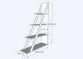 Corp biblioteca, Arnetti, Arven, 100x150x29.5 cm, PAL, Antracit