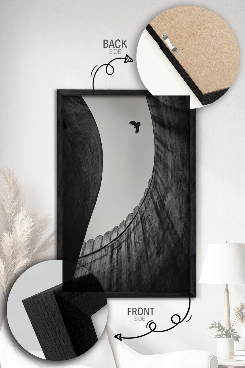 Tablou decorativ, Artnewclsyh47-3348, Lemn masiv, MDF, Multicolor - view 4