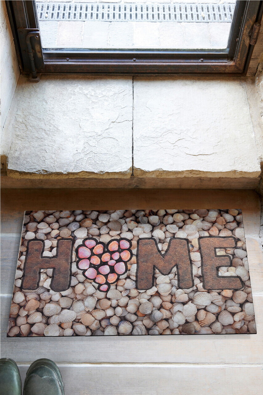 Covoraș din PVC, Home Stone, 40x60 cm, PVC, Multicolor