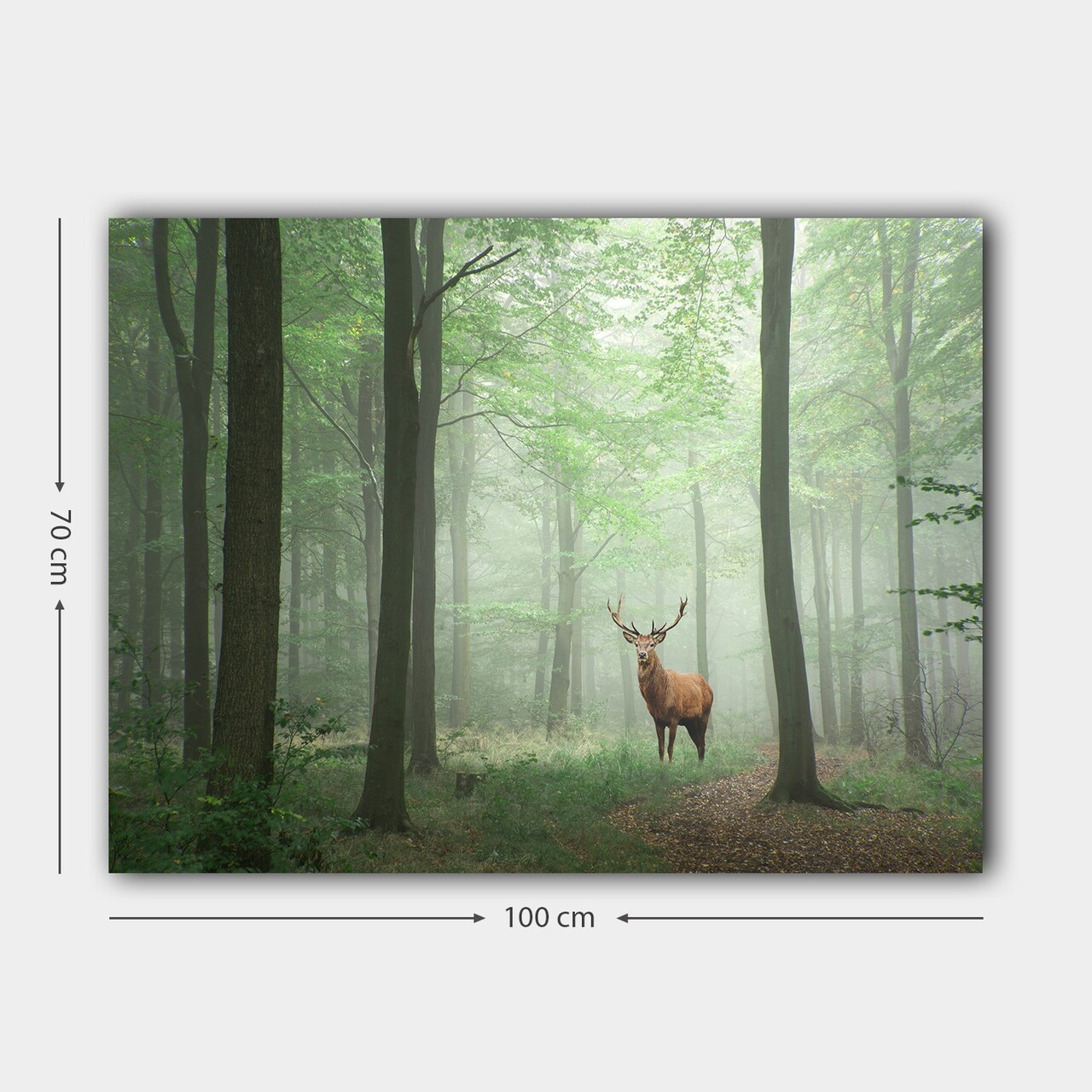 Tablou decorativ, 1060377443_70100, Cadru: 100% LEMN (grosime: 3 cm), Multicolor - view 3