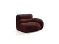 Modul canapea dreapta 1 loc, Neo, Micadoni Home, 110x100x83 cm, tesatura Chenille, maro cherrywood