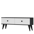 Comoda TV, Hanah Home, Mona 120, 120x40.5x32 cm, PAL , Antracit/Alb