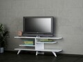 Comoda TV Fever,Woody Fashion, 120x31.3x45.1 cm, alb