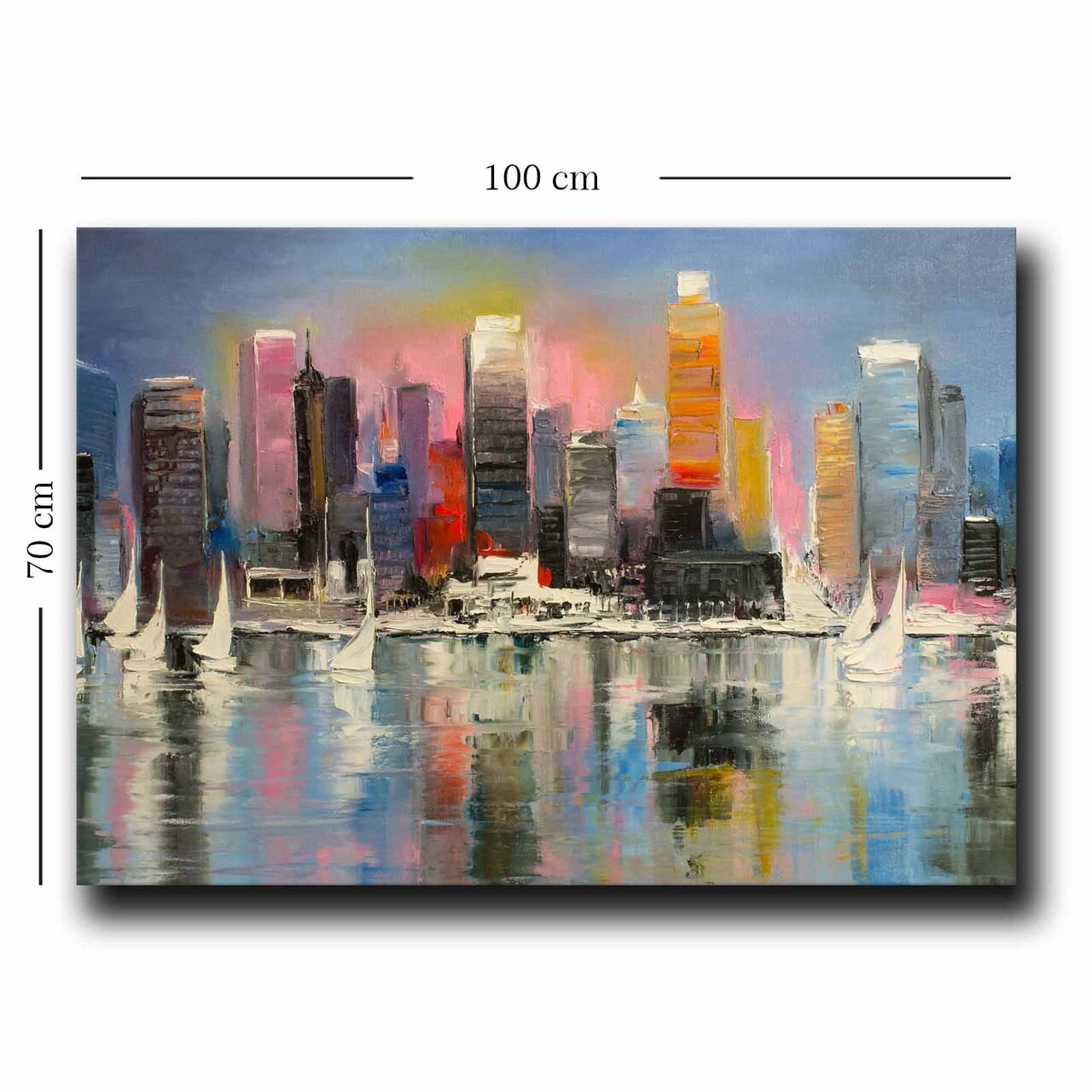 Tablou decorativ, 70100NISC-004, Lemn, Multicolor - view 3