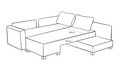 Coltar, Balcab Home, 825BLC5260, Cadru: PAL/LEMN, Maro