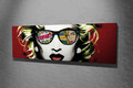 Tablou decorativ, PC233, Canvas, Lemn, Multicolor