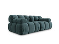 Canapea modulara 2 locuri, Bellis-51, Micadoni Home, 188x94x70 cm, catifea, turcoaz