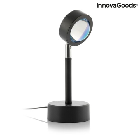 Lampa proiector Sunset Sulam InnovaGoods, LED, USB, 10 x 26.5 cm