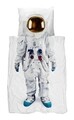Lenjerie de pat pentru o persoana, 3 piese, The Club Cotton, Astro, bumbac ranforce, 145 TC, multicolor