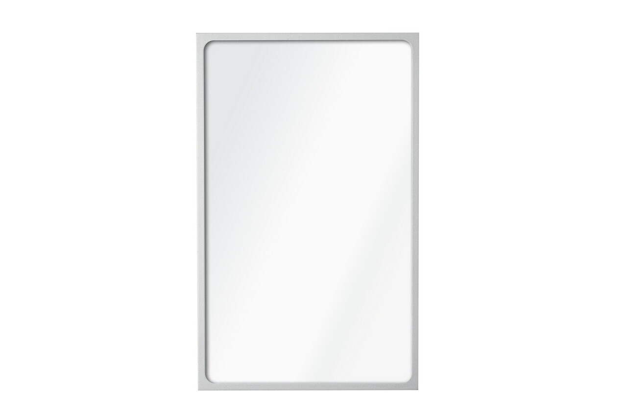 Oglinda decorativa, Lumisfera, Dune 30 x 50, Argintiu - 1 | YEO