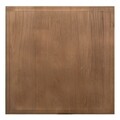 Masuta de cafea, Creaciones Meng, 55x55x45 cm, lemn de paulownia, maro
