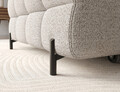 Coltar extensibil dreapta 3 locuri ELTAP, LT-20ROY, Felro, 285x181x93 cm, lemn/poliester, bej