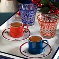 Set de cafea Kutahya Porselen, RU04KT1509733, 4 piese, portelan