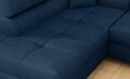 Coltar extensibil stanga 4 locuri, ELTAP, Anton, 272x203x85 cm, lemn/poliester, bleumarin
