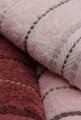 Set 3 prosoape de baie Beverly Hills Polo Club, 70x140 cm, 100% bumbac, Light Pink/Dark Pink/Dusty Rose