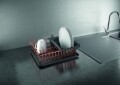 Scurgator vase cu tava si suport tacamuri Metaltex Aquatex