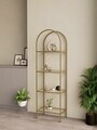 Corp biblioteca, Hanah Home, İdil, 47x158x30 cm, Auriu