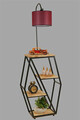 Lampadar, Luin, 534LUN4144, Metal, Rosu claret