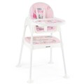 Scaun de masa pentru bebelusi, L'essentiel Maison, Carousel, Roz