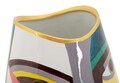 Vaza decorativa Piccassy Fat, Mauro Ferretti, 19x24.5 cm, ceramica, multicolor