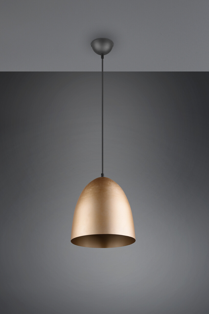 Lustra Tilda, RL, 25x150 cm, 40W, 1x E27, aluminiu, negru/bronz mat - view 2