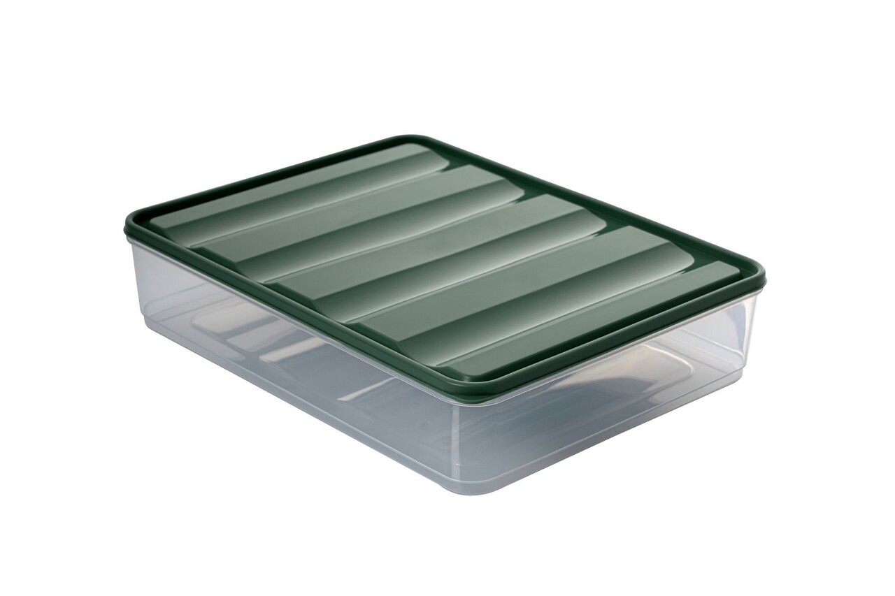 Set recipiente depozitare, Hermia, 964FRM5768, Dimensiune: 23 x 15 x 7 cm / 1750 ml (4 bucăți), Verde - imagine 5