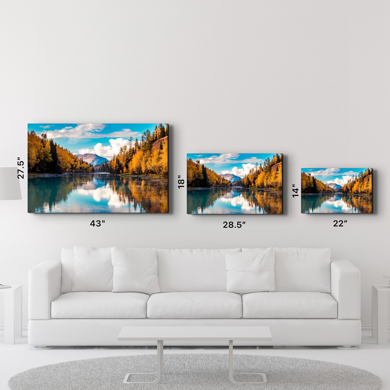 Tablou decorativ, OGLS-1128, Dimensiune: 35 x 55 cm, Multicolor - view 6