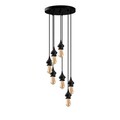 Lustra, Tatum, 584TTM1392, Metal, Negru