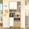 Dulap multifunctional, Locelso, RE6-SW, Stejar / Alb