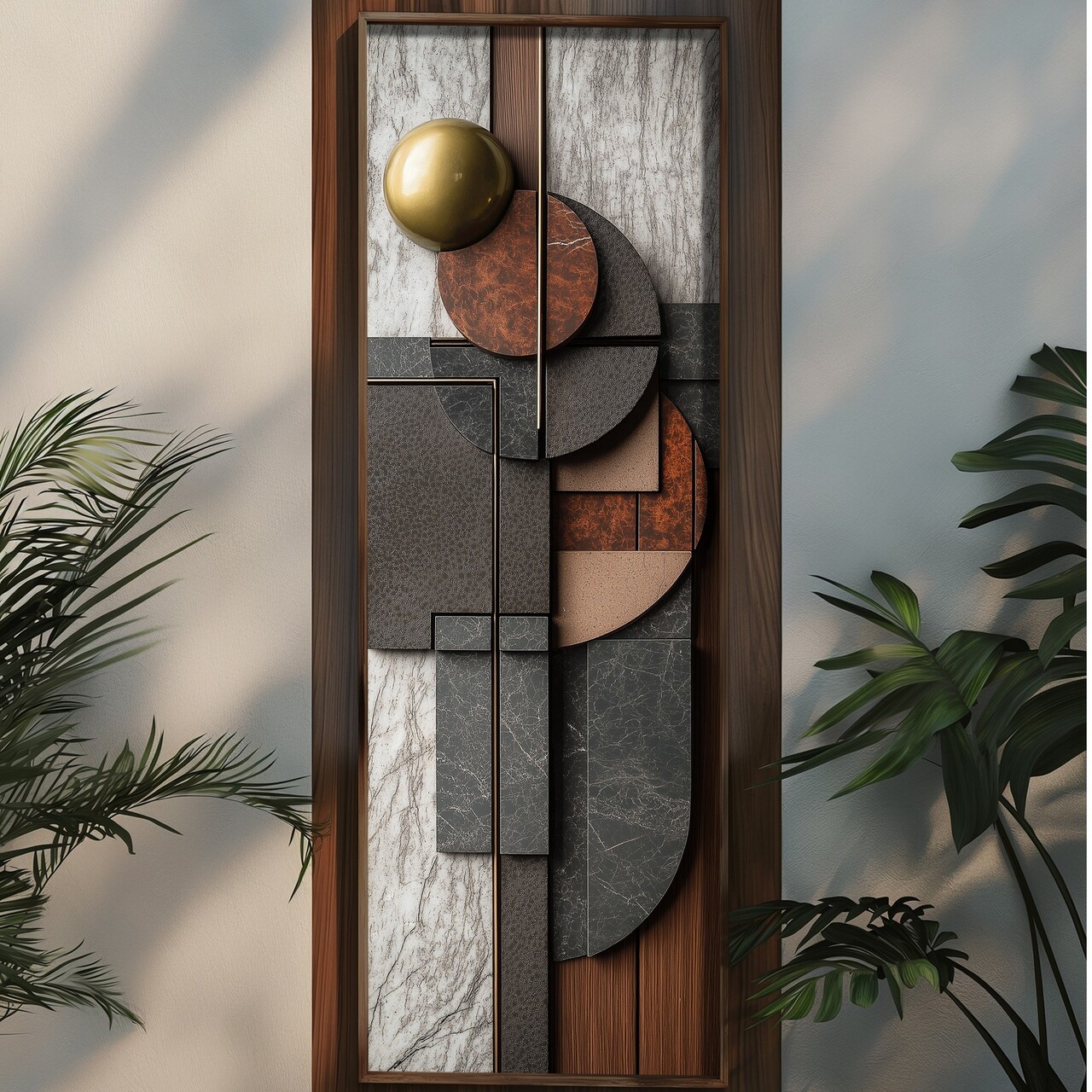 Tablou decorativ, EMR080, Lemn, Multicolor - view 5