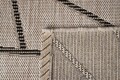 Covor Granada, Decorino, 60x110 cm, polipropilena, gri/negru