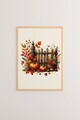 Tablou decorativ, Arthllwnmodel68-3348, MDF, Multicolor