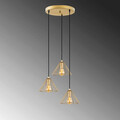 Lustra, Fulgor, 942FLG1499, Metal, Auriu