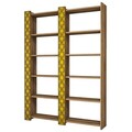 Corp biblioteca, Hommy Craft, City 2, 124.6x170x24.2 cm, Nuc / Galben