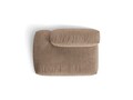 Modul stanga pentru canapea, 2 locuri, Martina-120, Micadoni Home, 133x106x75 cm, catifea, bej inchis