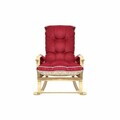 Balansoar, Atelier del Sofa, 352DWL1104, Roșu Claret / Crem