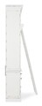 Biblioteca cu scara Jefferson, Bizzotto, 143.5x40.6x233.7 cm, lemn de mango/MDF, alb