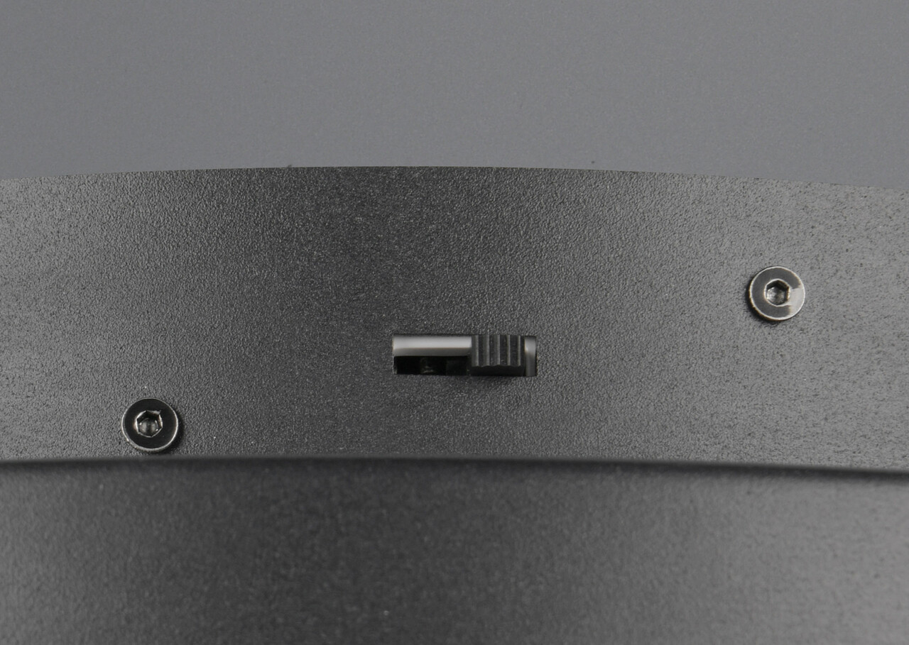 Plafoniera Keaton, TRIO, 40x20 cm, 34.5W, 1x SMD, metal, negru/auriu