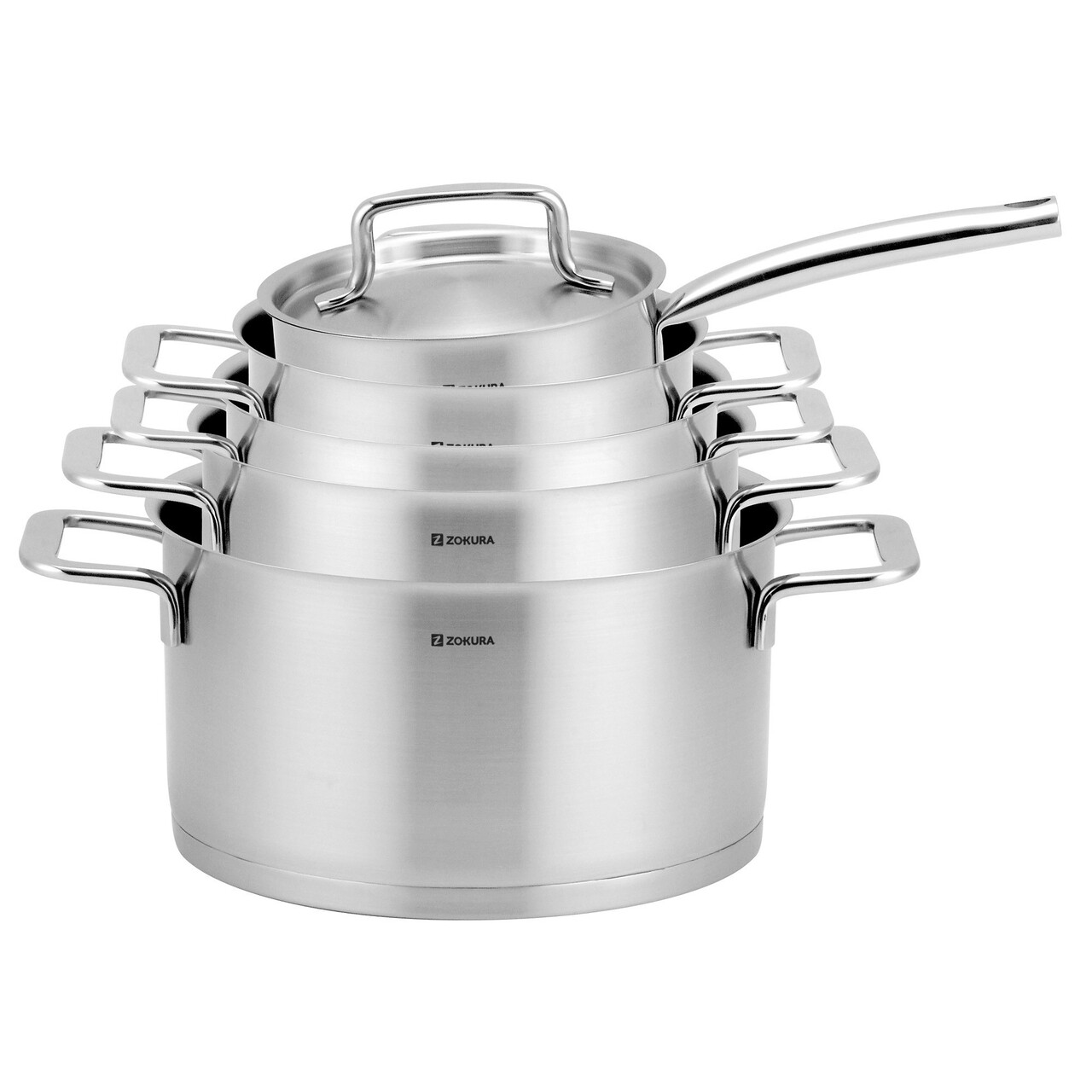 Set oale inox, 10 piese - Zokura - imagine 2