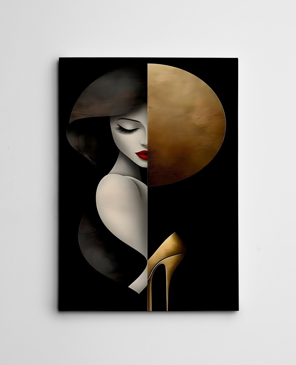 Tablou decorativ, WY459 (50 x 70), Canvas imprimat, Multicolor - view 3