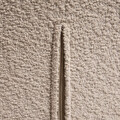 Scaun de birou rotativ Seensa, Homla, 67x58x81-89 cm, metal/poliester, bej inchis