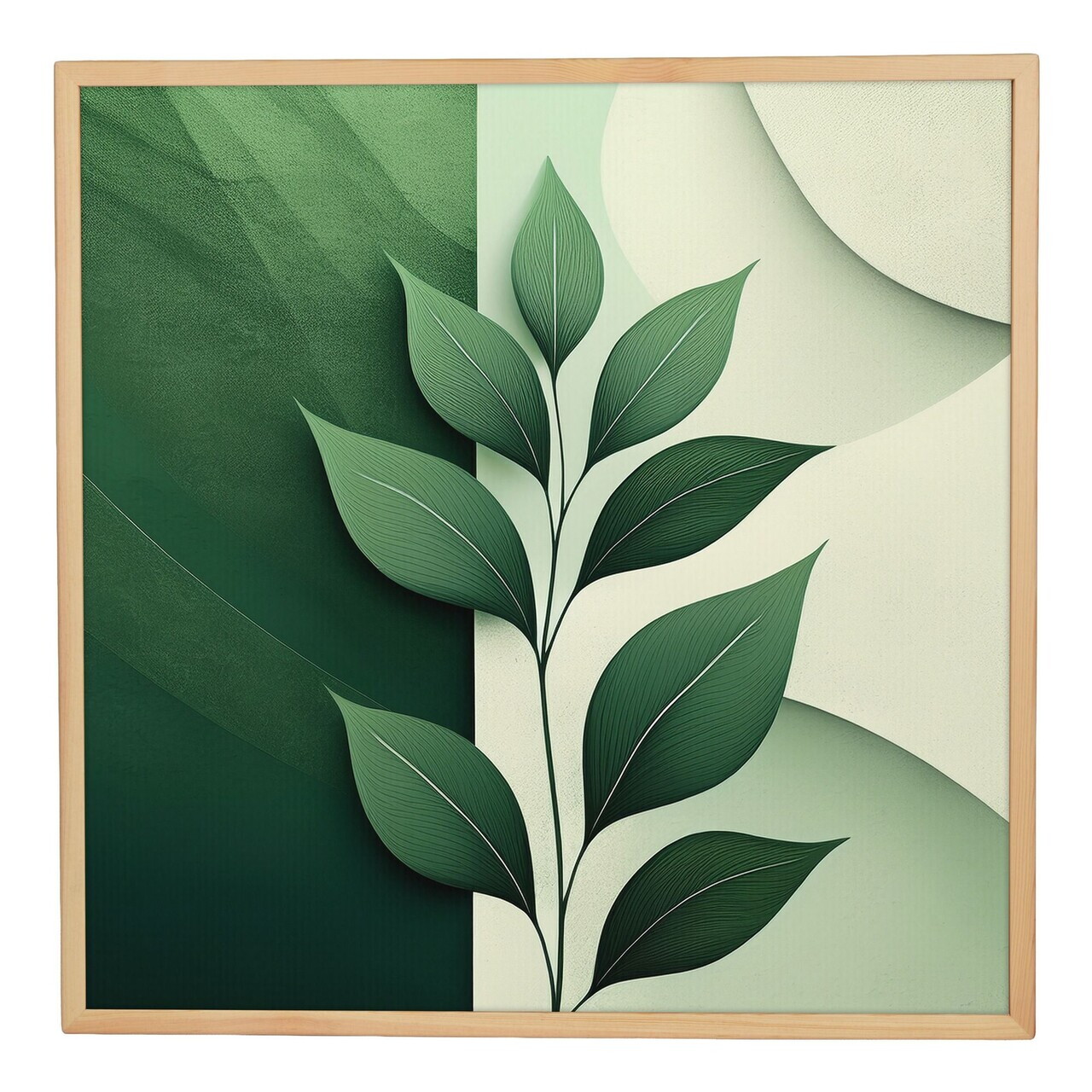 Tablou decorativ, Cc-K-Ah-1014, Canvas, Cadru: 100% LEMN (Grosime: 18 mm), Multicolor - view 2