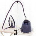 Sistem de prindere cablu fier de calcat, Brabantia, Dark Grey, 64.7x10 cm, polipropilena/otel, gri inchis