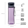 Sticla plastic Aveo, Aladdin, 600 ml, Violet Purple