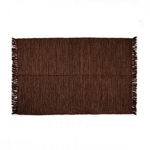 Covor luke, gift decor, 120 x 180 cm, bumbac, maro
