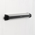Uscator de rufe retractabil cu montare pe perete, Brabantia, Pull-out Stainless Steel, 22 m capacitate de uscare, polipropilena/otel, gri mat