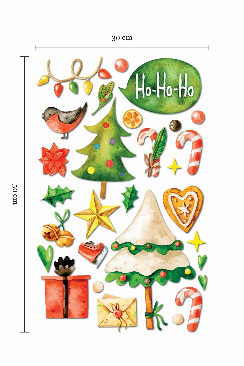 Sticker decorativ, 309092_3050, 30 x 50 cm, Multicolor — imaginea 4