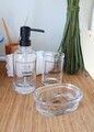 Set de baie, Mia, Sbn0021, Sticla, Transparent