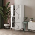 Dulap multifunctional, Homitis, Dune, 62.6x136x35.6 cm, Alb