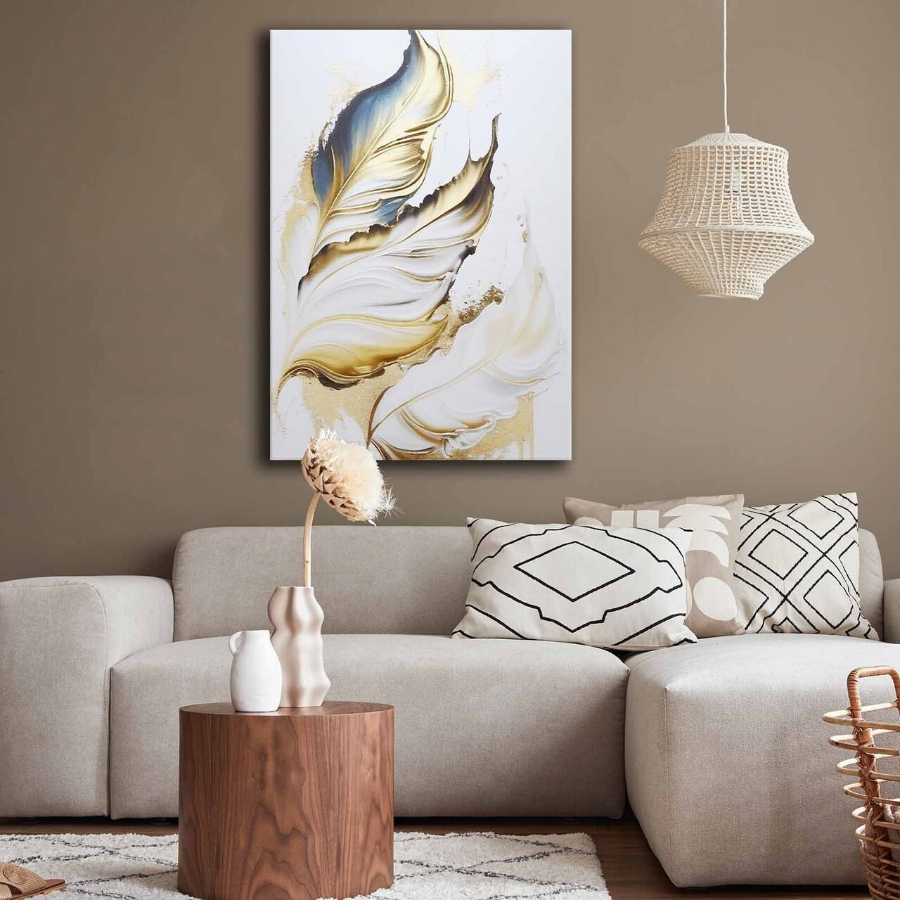 Tablou decorativ, 70100GSC-014, Lemn, Multicolor - view 2